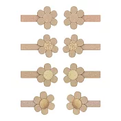 英國Mimi & Lula_SS25_春日花園_小雛菊迷你髮夾8入