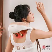 輝葉 大力抓PLUS肩頸按摩器 HY-822 棕色