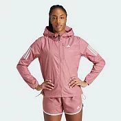 ADIDAS OTR B JKT 女連帽外套-IM5403 XS 粉紅色
