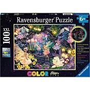德國Ravensburger維寶拼圖 夜光版 仙子花園(100P)