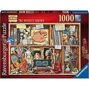 德國Ravensburger維寶拼圖 藝術家的壁櫃 (1000P)