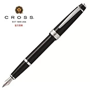 CROSS 貝禮輕盈系列 鋼筆 黑/白/灰/藍/珊瑚/藍綠 AT0746 黑色