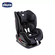 【Chicco】Seat up 012 Isofix安全汽座勁黑版 特務黑