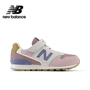 New Balance 996 Hook and Loop 中大童休閒鞋-YV996RP3-W 19 粉紅色