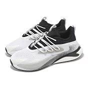 adidas 慢跑鞋 Alphaboost V2 男鞋 白 黑 緩震 運動鞋 愛迪達 IE9157