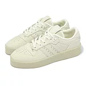 adidas 休閒鞋 Rivalry Lux Low 女鞋 米白 奶油白 復古 愛迪達 IH0350