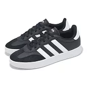 adidas 休閒鞋 Barreda 男鞋 女鞋 黑 白 復古 麂皮 百搭 情侶鞋 愛迪達 JI2307