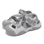 Fila 涼鞋 PEITO SD 男鞋 女鞋 灰 魔鬼氈 緩衝 包頭 涼拖鞋 斐樂 4S137Z050