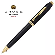CROSS Townsend濤聲系列 黑琺瑯 原子筆 572TW