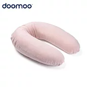 【Doomoo】有機棉舒眠月亮枕 櫻花粉