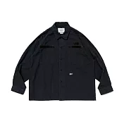 Wtaps Cotton Ripstop 襯衫 黑 251WVDT-SHM02 L 黑