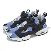 Reebok 休閒鞋 Instapump Fury 94 男鞋 黑 藍 白 充氣式 緩震 運動鞋 100211290