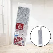 hold拖/不沾手刮淨平板拖把替換布-6入