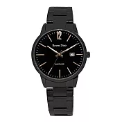 Roven Dino羅梵迪諾 城市旅人時尚腕錶-黑X玫瑰金