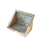 【上手家居】油畫貓抓板(貓抓板/貓抓屋/貓抓窩/貓抓/貓抓板屋) 花叢 油畫貓抓板