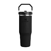 STANLEY 經典系列 IceFlow 手提吸管杯2.0 0.88L / 消光黑2.0