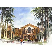 【玲廊滿藝】(阿力)余思瑩-椰林大道27x39cm