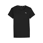 PUMA 慢跑系列Run Fav 女短袖T恤-52506101 XS 黑色