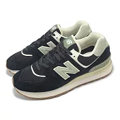 New Balance 休閒鞋 574 Legacy 男鞋 女鞋 黑 綠 麂皮 經典 情侶鞋 NB U574LGBG-D 26cm BLACK/BEIGE