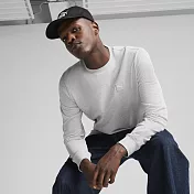 PUMA 基本系列ESS Elevated 男長袖上衣-68472704 L 灰色