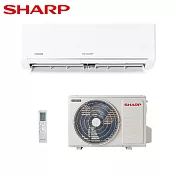 SHARP夏普8坪變頻極致系列冷專分離式冷氣AH-50BESH-W/AU-50BESH