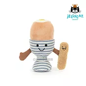 英國 JELLYCAT 趣味水煮蛋和麵包騎士 Amuseables Eggetha Egg and Lance Soldier