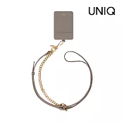 UNIQ COEHL Caryne 3合1手機證件套通用掛繩 附墊片 手腕掛繩  奶茶