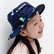 日本KiU 432-543 琉璃雨光 兒童透氣防水遮陽帽, 可放冰袋, 可調式帽緣帽帶