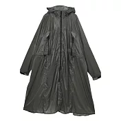 日本KiU 406-948 積雨灰 史上最輕盈空氣雨衣(男女適用)