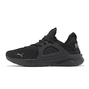 PUMA Softride Enzo Evo Wide 男女跑步鞋-37784301 UK4.5 黑色