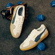 PUMA Palermo Lth 男女休閒鞋-39646414 UK7.5 白色