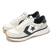 Converse 休閒鞋 Omni Trainer 男鞋 女鞋 米白 黑 麂皮 拼接 復古 情侶鞋 A13375C
