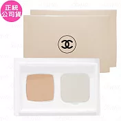 CHANEL 香奈兒 珍珠光感輕透防護粉餅SPF25 PA+++(精巧版)(#B10)*2(公司貨)