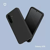 犀牛盾 Samsung Galaxy A56(6.7吋) SolidSuit 經典防摔背蓋手機保護殼- 經典黑
