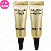 CHANEL 香奈兒 奢華金燦賦活亮眼精萃(3ml)*2(公司貨)
