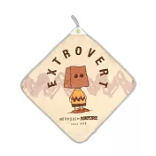 SNOOPY史努比75週年印花擦拭巾-3條組- 躲貓貓