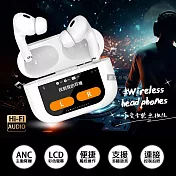 ASPOR 智能彩色觸控螢幕無線藍牙耳機 ANC主動降噪/HiFi高音質