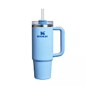 美國 STANLEY 冒險系列 吸管隨手杯2.0 0.88L / 湖泊藍