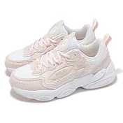 Fila 休閒鞋 Boundless 女鞋 粉紅 白 復古 老爹鞋 斐樂 5J330Z555 23cm PINK/WHITE