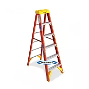 美國Werner穩耐絕緣梯 玻璃鋼單側人字梯(梯長1.8m) FRP梯 梯子 進口梯 /組 6206AS（確認訂購後無法退換貨）