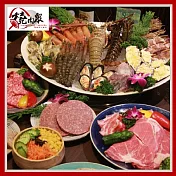 (電子票) 全台多點日式燒肉【燒肉眾】四人頂級饗宴升級吃到飽餐券_平假日適用(MO)【受託代銷】