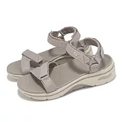 Skechers 涼鞋 Go Walk Arch Fit 2.0 Sandal 女鞋 灰褐色 支撐 緩衝 健走涼鞋 140876TPE