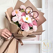 【Floral M】Love For Mommy康乃馨香水花束（贈送5ml香氛油）