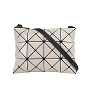 ISSEY MIYAKE BAO BAO LUCENT 3X4 亮面斜背包 (杏粉色)