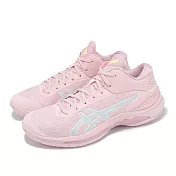 Asics 籃球鞋 GELBURST 28 男鞋 粉 藍 輕量 回彈 緩衝 運動鞋 亞瑟士 1063A108700