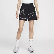 NIKE AS W NSW ESSNTL WVN SHORT GCEL 女休閒短褲-黑-HM4633010 M 黑色