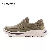【Goodyear 固特異】西雅圖 輕量防撥水健走鞋 / GAMR53201 JP25.5 棕色