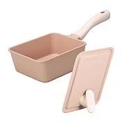 CB Japan copan Supot系列 IH爐輕量方型料理鍋13x18cm(附蓋)  大地米