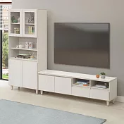 Homelike 喜家居8.7尺視廳組合櫃(電視櫃+高櫃)(2503)