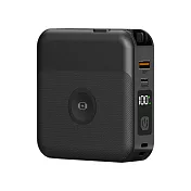 Nisda BS-WL720 AI 智慧自帶線萬用充行動電源(10000mAh) 多合一行動電源 -黑色